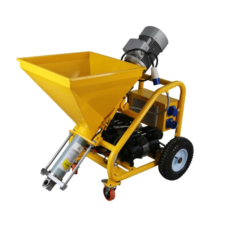 Putty Spraying Machine Plaster Grouting Spray Machine Multifunctional Mortar Spraying with Air Compressor