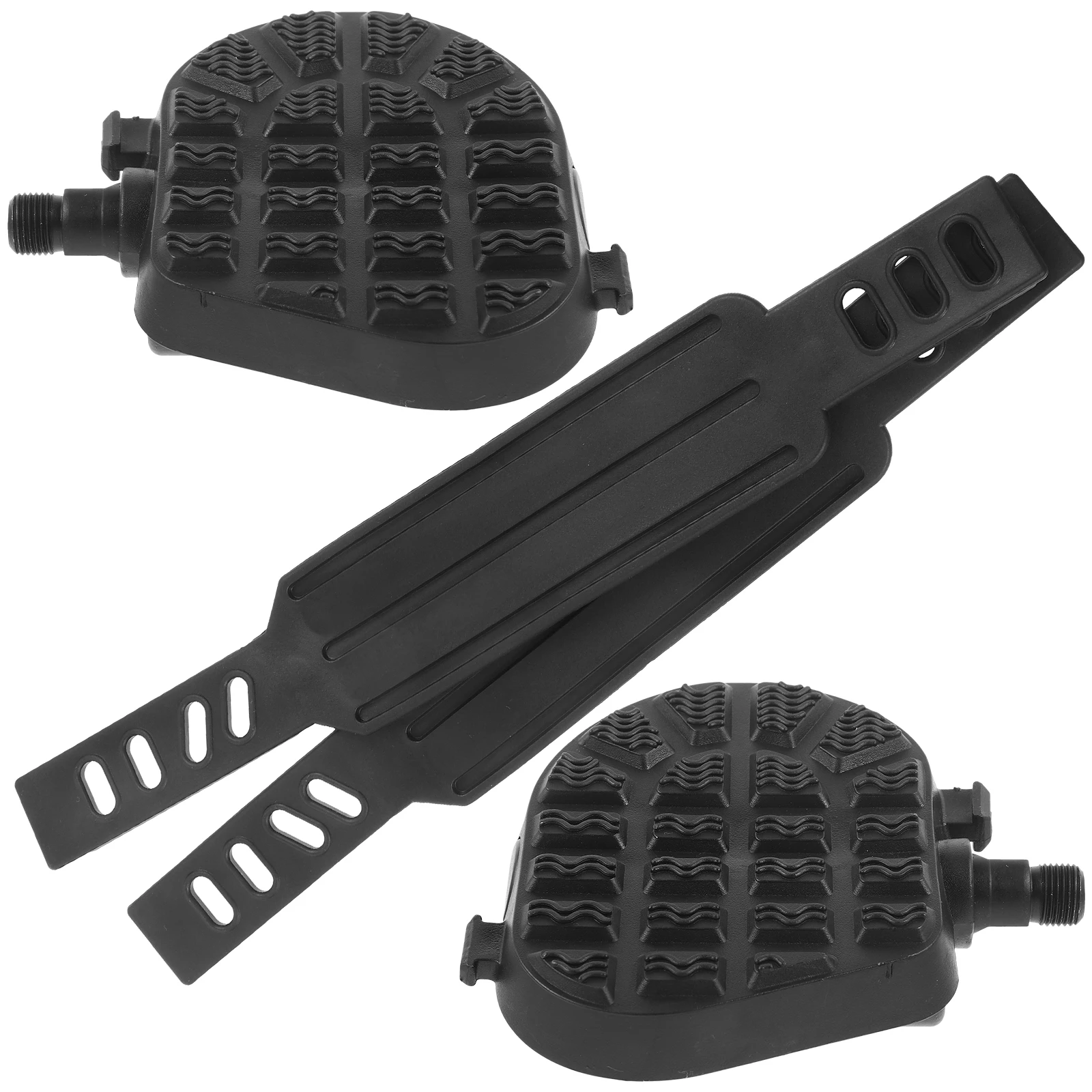 Universal Foot Strap Bike Pedals Anti-Slip Replacement Parts For Indoor Fitness Exercise Cycling Home Gym Equipment Accessories