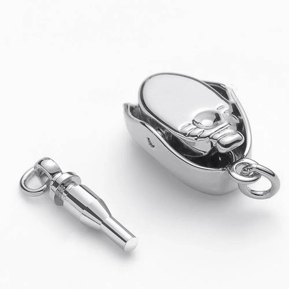 2/5Pcs Stainless Steel Peanut Shape Clasp Chain Connector Buckle DIY Pearl Bracelet Necklace Jewelry Making Accessorie Wholesale view 6