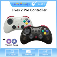 GuliKit Elves 2 Pro Wireless Gaming Controller for Switch 2,Windows,iOS & Android, Hall Effect Joysticks,1000Hz Polling Rate