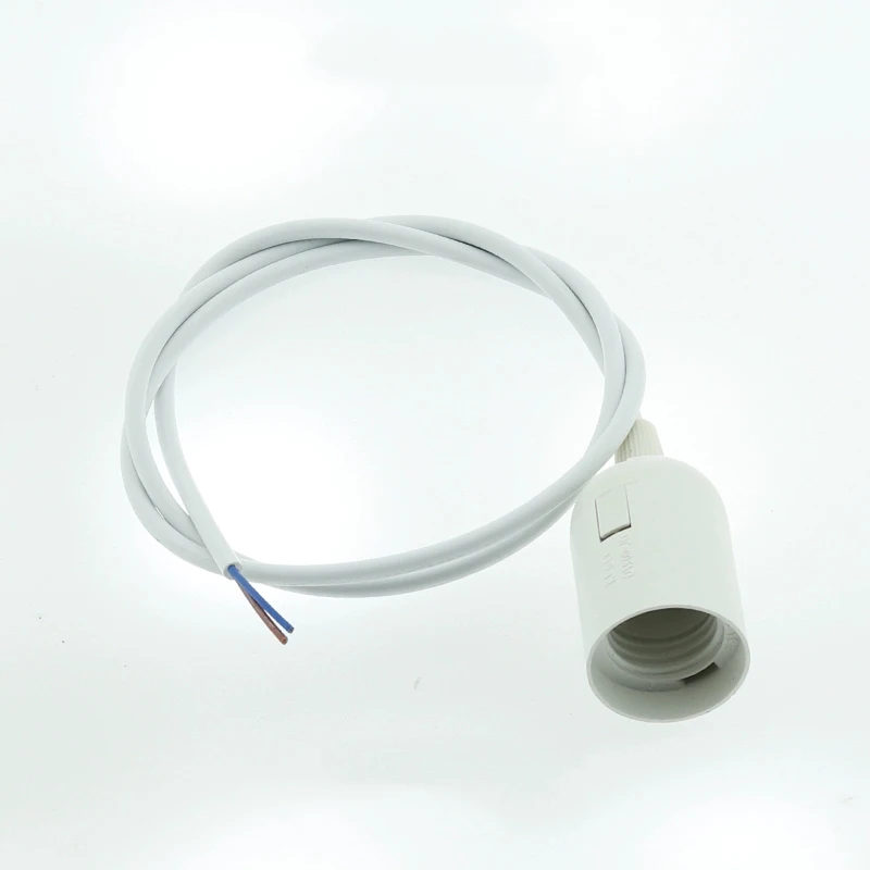 E27 Blubs Screw Lamp Bases Holder Chandelier Line Chandelier Restaurant Light Single Head lamp Holder Lamp Chandelier