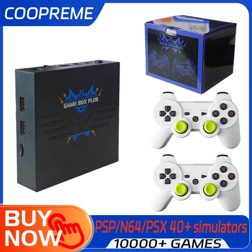 Imagen 1 del producto Videogioco Coopreme X6 PLUS 64G 10000 + juegos Joystick de salida HD controlador Dual caja de juego de lucha para el hogar PSP juego Arcade