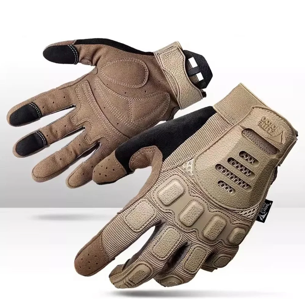 ArmorToe Men's Tactical Gloves Full Finger Touchscreen Motorcycle Riding Airsoft Combat Shooting Climbing Gear #Armor8047