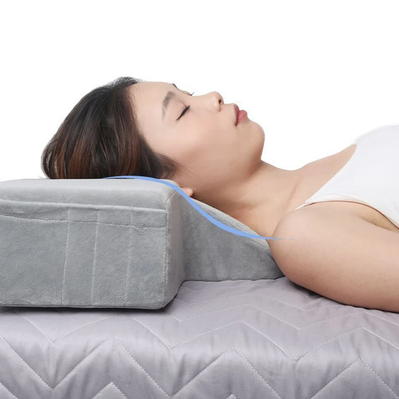 Ergonomic Lash Pillow Memory Foam Neck Support Eyelash Extension Pillow Salon Grafting Beauty Accessory U Shaped Contour Pillow