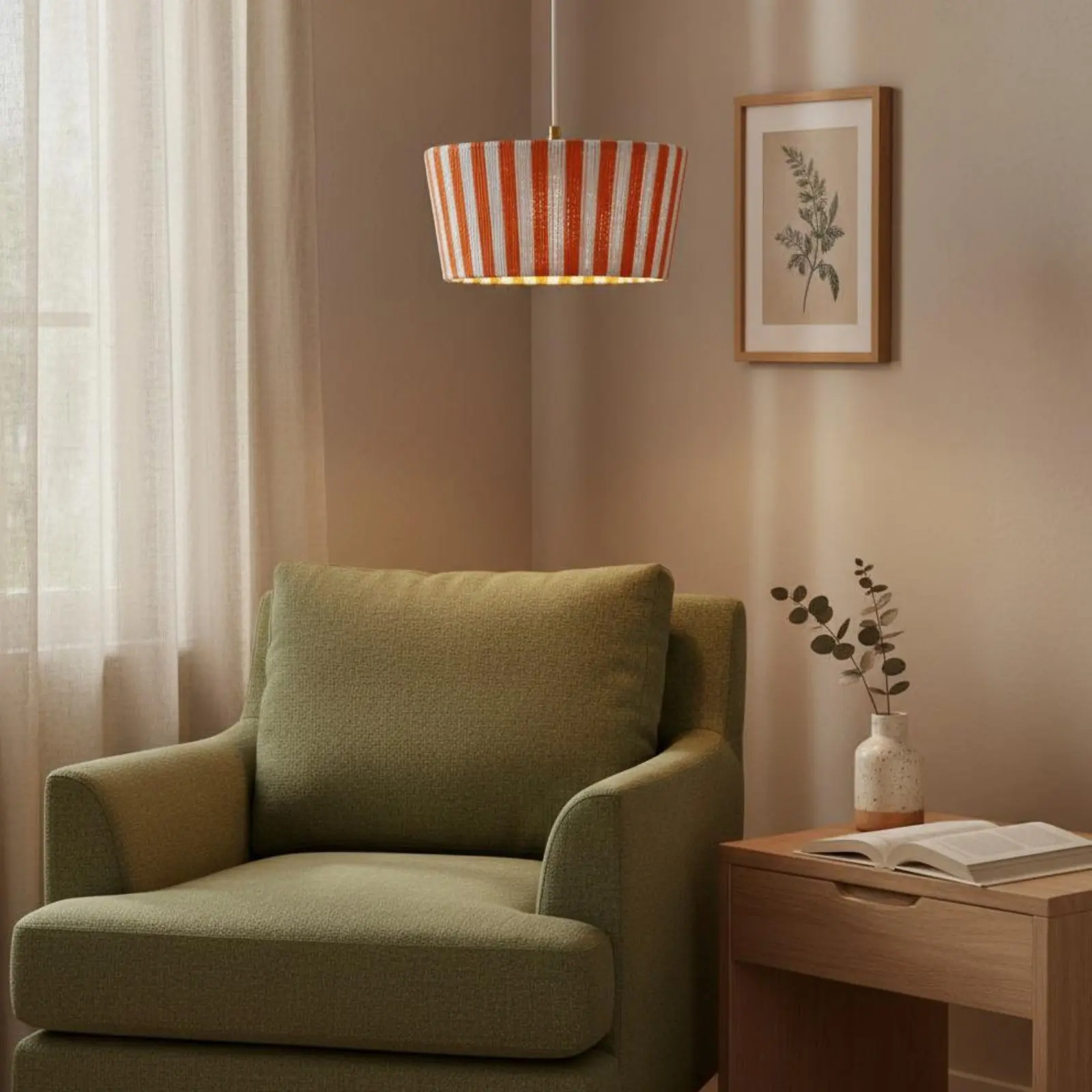 Handmade Brightness Shade Creative Design Woven Lamp Shade Home Decoration Easy Installation Indoor Lighting Warm Light for Cafe