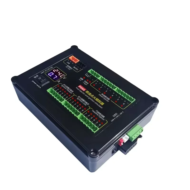 

PD60+ Fuel Injection Ignition Simulator ECU Maintenance Platform Test Equipment Tool for Diesel Vehicle Engine Analyzer