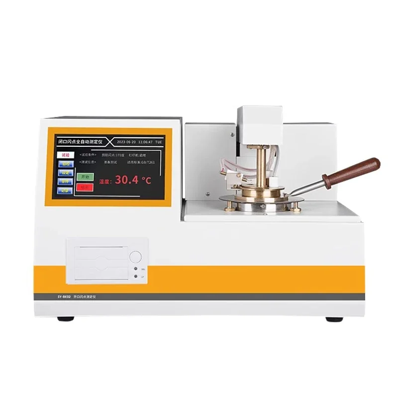 

Fully automatic closed flash point tester Petroleum diesel lubricant flash point tester oil product oil testing