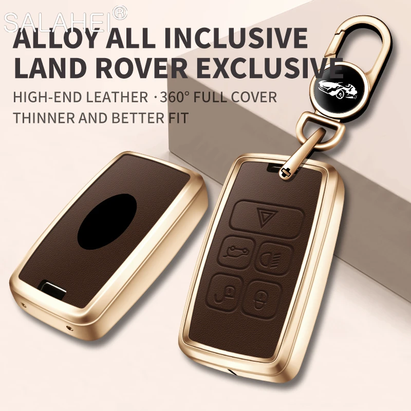 

Car Key Case Cover Shell Fob For Land Rover Range Rover Evoque Discovery Sport Velar For Jaguar XE E-PACE XF Auto Accessories