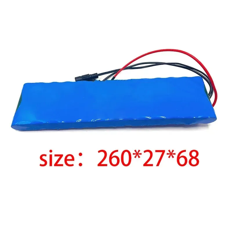 24V 7S2P 18650 Rechargeable Batter Pack 5000mah Real Capacity Suitable for Bicycle Power-assisted Balance Car with Built-in BMS