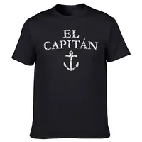 Funny El Capitan Captain Boat Sail T Shirts Cotton Streetwear Short Sleeve Birthday Gifts Summer Style T-shirt Mens Clothing