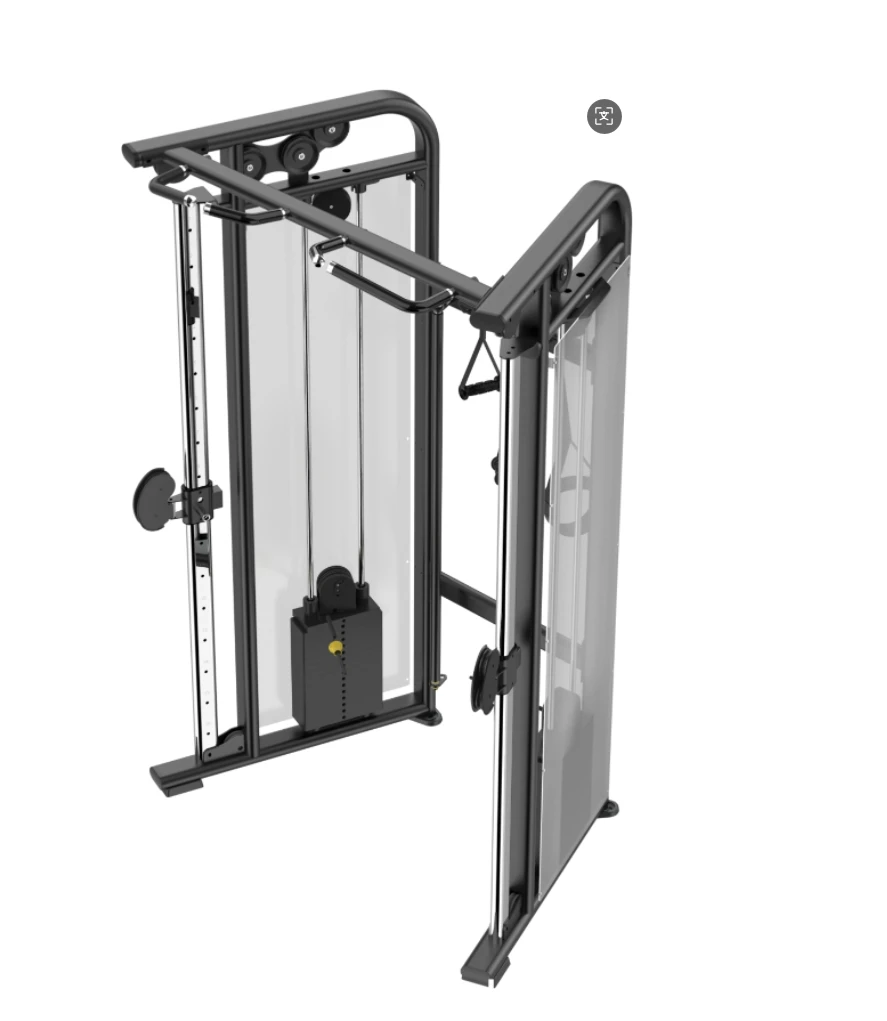 

Commercial Dual Adjustable Pulley Gym Machine Cheap Fitness Equipment with Pin Load Selection for Chest & Back Exercise