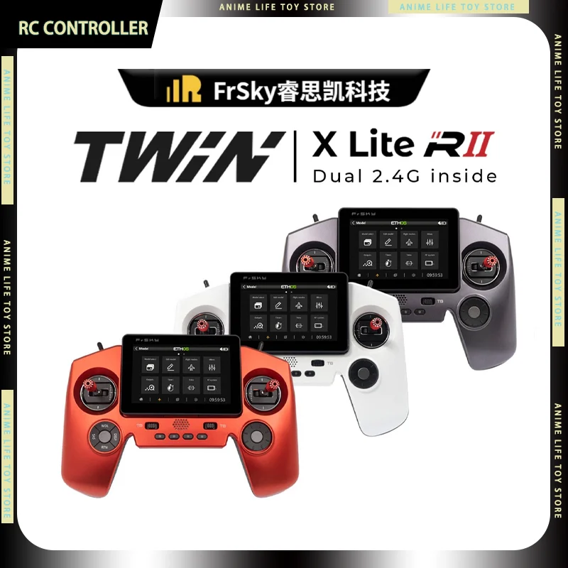 

Новый пульт дистанционного управления FrSky TWIN X Lite RII RC с двумя модулями 2.4G ETHOS, 24 каналами TW-ISRM, ACCSTD16/ACCESS/TW, Type-C для радиоуправляемых самолетов и FPV.