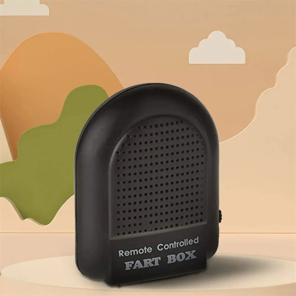 Novelties Remote Control Fart Box Joke Prank Electronic Fart Sound Machine Noise Maker Prank Toy Farting Toy Box Funny Presents