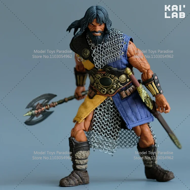 Mezco 1/12 Soldier Conan Barbarian Splicing Vest Magical Middle Ages Lock Armor Model Clothes Accessory Fit 6inch Action Figure