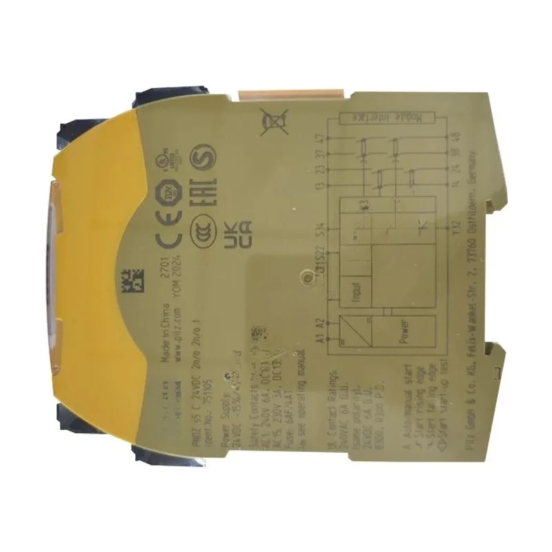 PNOZ mmc3p DP 772032 751105 Safety Relay Module Industrial Safety Control Unit For Machine Emergency Stop Protection