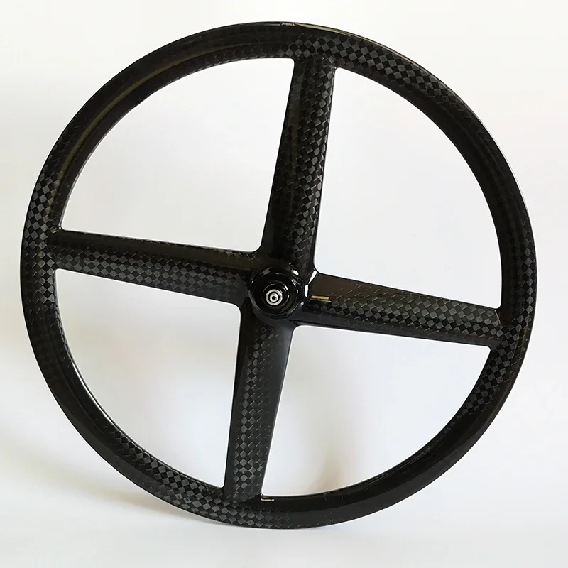 

Pro 700c 4 Spokes Carbon Wheels for Road Bike Track TT Bicycle Wheelset Full Carbon Fiber Clincher/Tubular Four Spoke