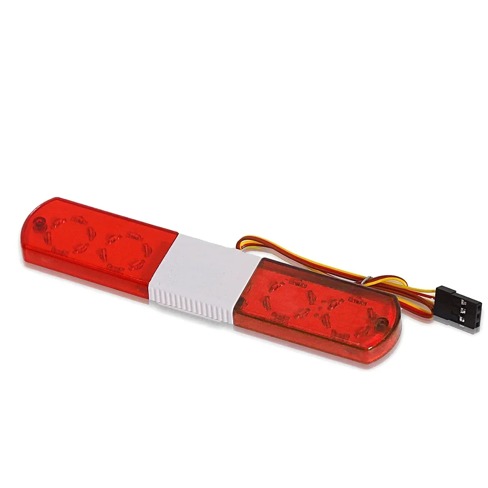 Simulazione per RC Auto 1/10 1/8 LED Flash Light Bar CH3 Telecomando 9 modalità Parti di veicoli modello RC