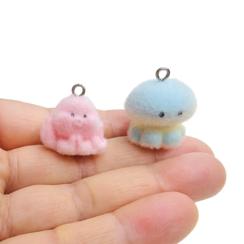 

20 шт., брелок из смолы, подвески, ювелирные аксессуары «сделай сам», подвеска в виде осьминога для изготовления ювелирных изделий, ожерелья, серьги, аксессуары