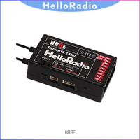 HelloRadio HR8E ELRS 2.4GHz 9CH PWM Receiver for RC Airplane Fixed Wing FPV Drone Long Range Control System