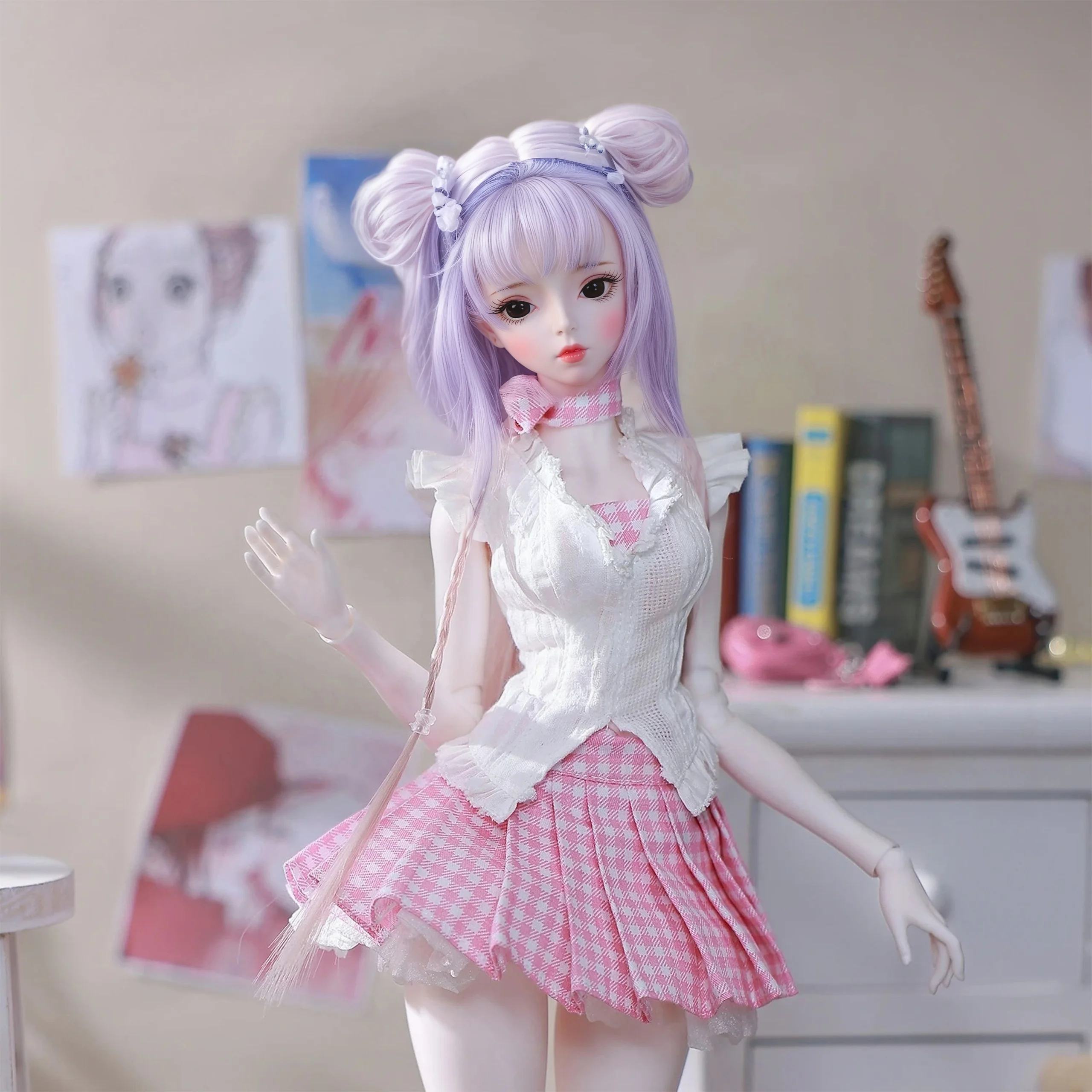 

1/3 scale dolls, doll complete set, children's playmate, surprise collection，random clothing, shoes and headgear accessories