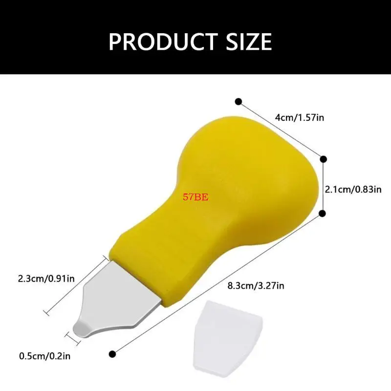 57BE 2PCS Watch Back Removal Tool Watch Battery استبدال أدوات مجموعة أداة PRY TOOL