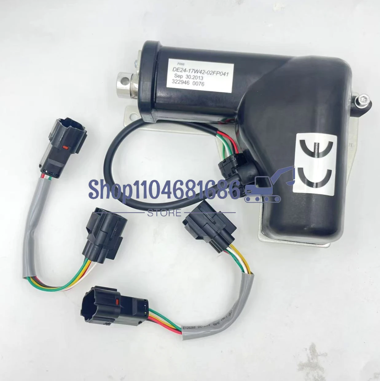 

DE24-17W42-02FP041 332946 0076 920D 922 ZE205 Governor Accelerator Throttle Motor for LIUGONG ZOOMLION LISHIDE Excavator