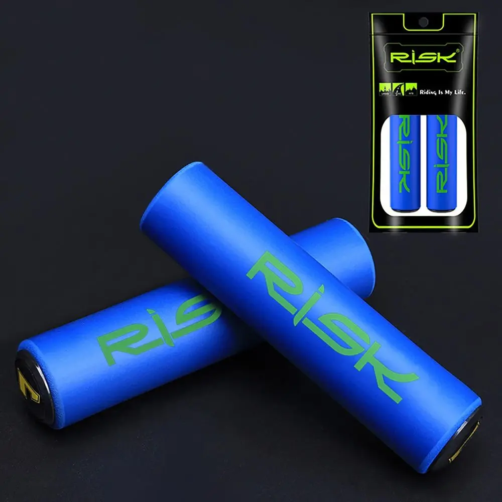 2PCS Silicone Bicycle Handle Bar Grips Anti-slip Bike Part Cycling Bike Grips Shock Proof Mountain