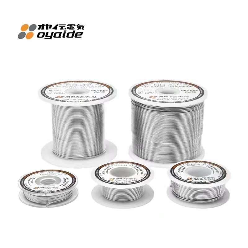 Hi-End 5meter Oyaide 4.7%Ag Silver Solder  SS-47 1.0MM Japan Orginal Solder Wire Soldering Welding Wire For DIY HiFi