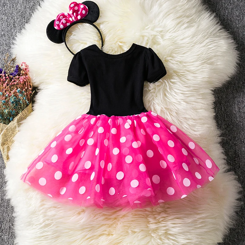 Newborn Girls Costume for Cosplay 1 2 3 4 5 Years Infant Birthday Princess Dresses Baby Girls Christmas Party Role-play Dress Up