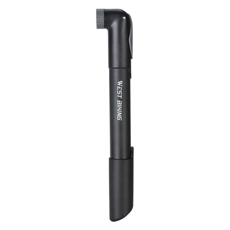AliExpress West Biking WEST BIKING Mini Bicycle Pump 120PSI Portable Schrader/Presta Valve Air Pump Bike Tire Hand Inflator MTB Road Bike Accessories
