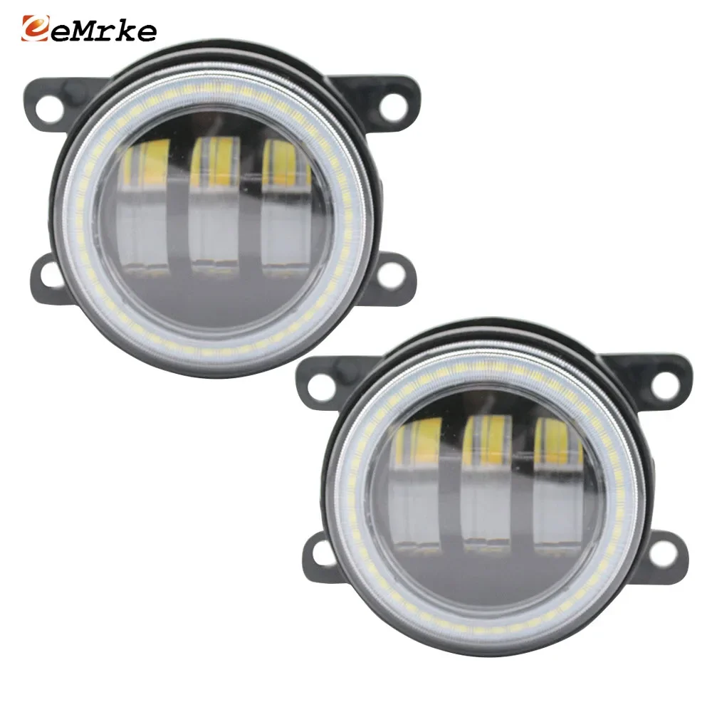 

Led Fog Lights Assembly for Gamma Sensation E-city Coupe E-coupe Crossline 2016 Vision Angel Eye Ring DRL Daytime Running Lights