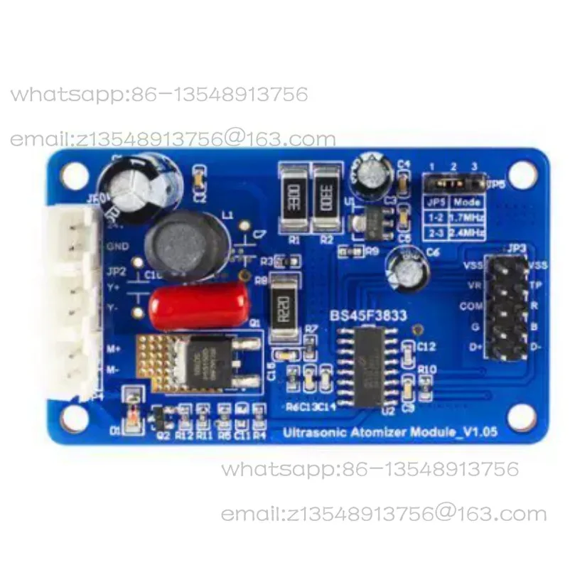 1.7/2 MHz atomizer with driver plate Acoustic atomization humidifier module BMZ00040