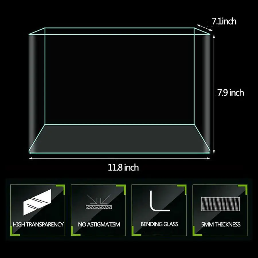 Rimless Glass Aquarium Tank 5