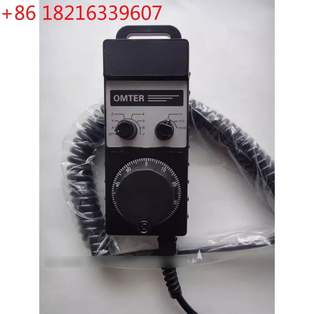 TAO 5-12E 7Axis MPG Universal Manual Pulse Generator CNC Handwheel 25PPR 12V without Emergency Stop Button for Mitsubishi
