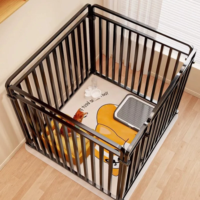 Grating Kennel Large Dog Fence Folding Modern Luxury Modular Nordic Equipment Dog Fence Circle Acrylic Kojec Dla Psa Home Decor