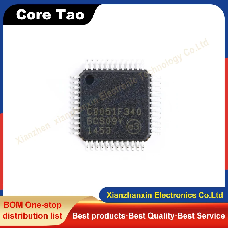 1pcs/lot C8051F340-GQR C8051F340 QFP48 Micro control MCU new and original