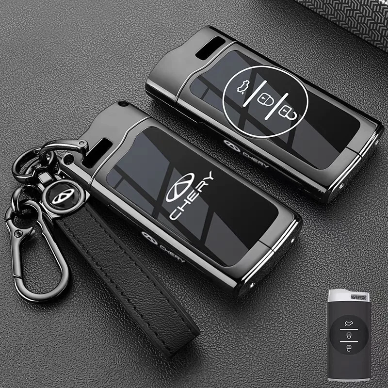 Auto-Schlüsselhülle aus Zinklegierung und TPU für Chery Jaecoo Tigo 7 8 Pro Max Omoda Tigo7 8 PlusJ6 J7plus J8 C5 5 Phev Premium – Detail 8