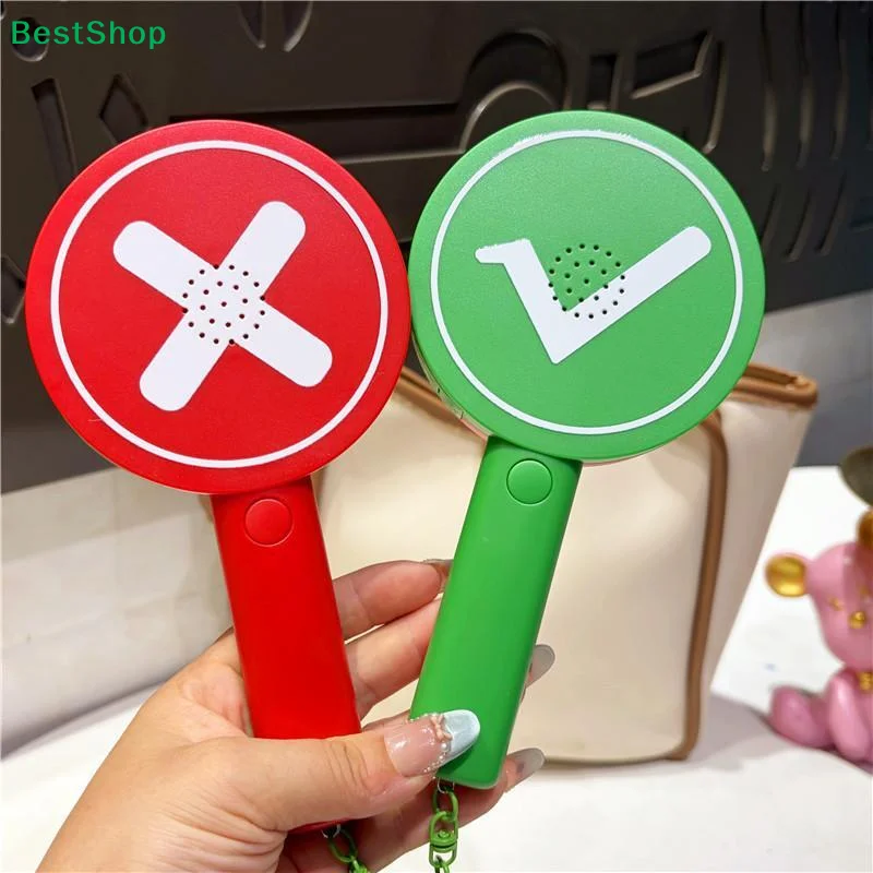 Right Wrong Answer Paddles With Sound Effect Non Slip Handle For Classroom Games Party Quizzes Family Activities