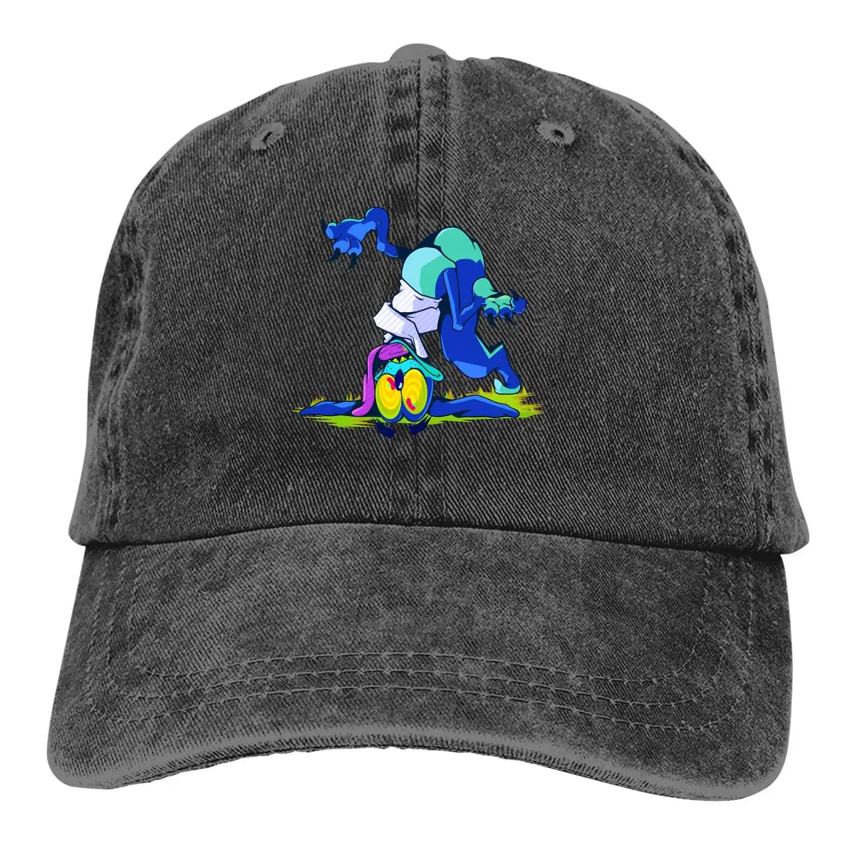 Crash Bandicoot Multicolor Hat Peaked Women's Cap Ripper Roo Personalized Visor Protection Hats