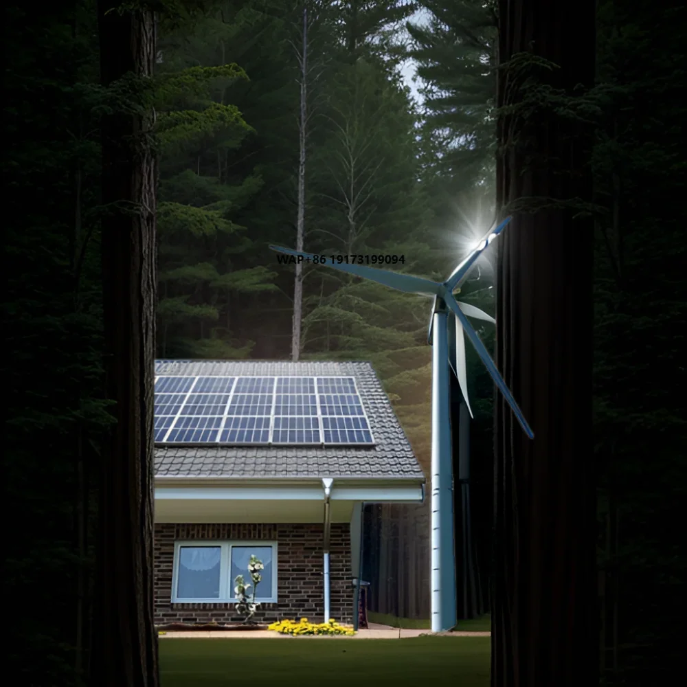 

All in One 5KW 10KW 15KW 20KW 30KW off Grid Wind-solar Hybrid System Also Called Hybrid Wind Solar System