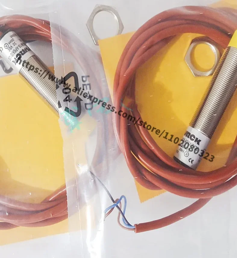 2Pcs New resistance Sensor BI5-M18-AP6X/S120 NI8-M18-AP6X/S100 BI5-M18-AP6X/S100