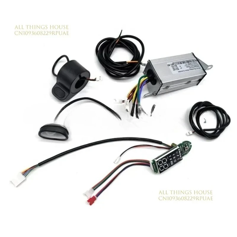 Scooter Electric YFS-Z1 Brushless Motor Controller 36V15A Motherboard Dashboard Kit For 8.5 inch Copy Scooter Parts  350W - view 2