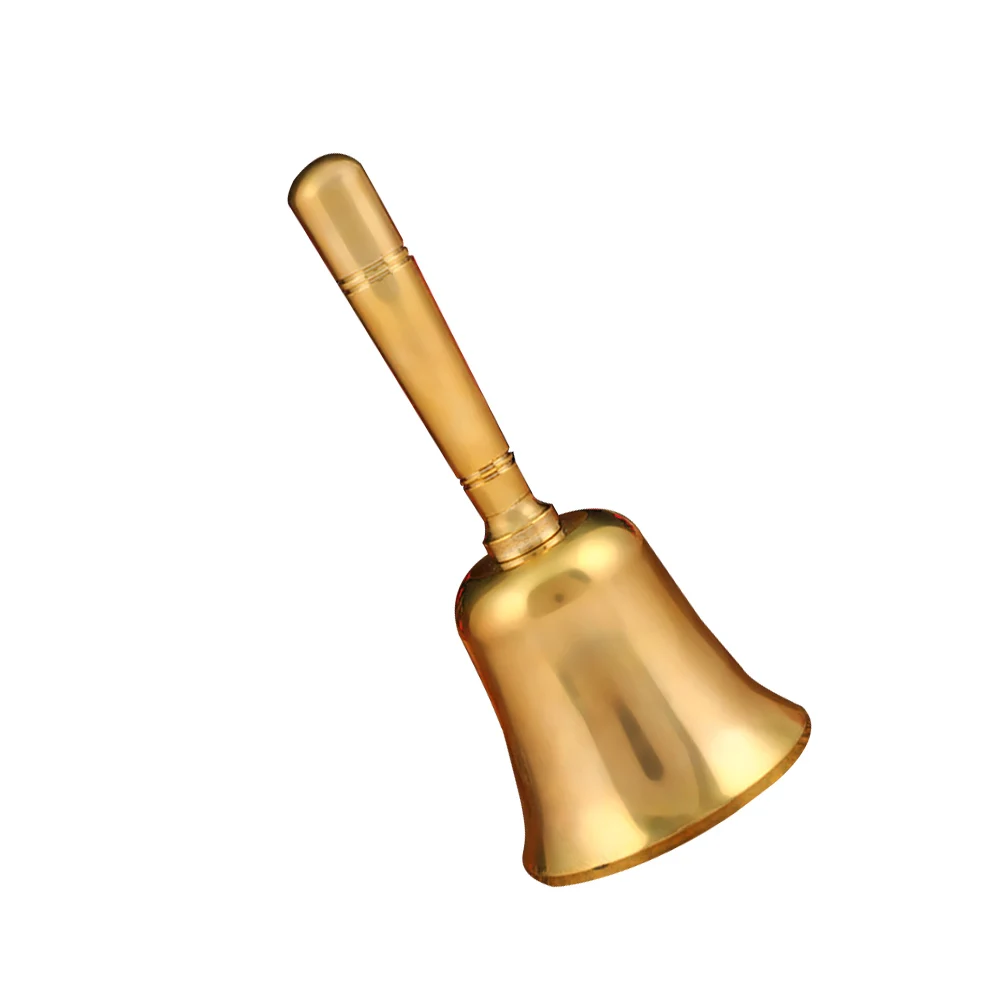 

Copper Dish Bell Retro Call Bell for Restaurant Hotel Bar Vintage Decorative Bells Kitchen Handmade Practical