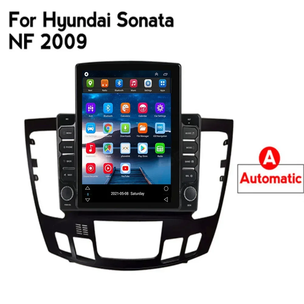 Android14 Car Radio For Hyundai Sonata NF 2008 - 2010 Navigation GPS Screen Android Auto 5G Stereo Wifi Video Carplay