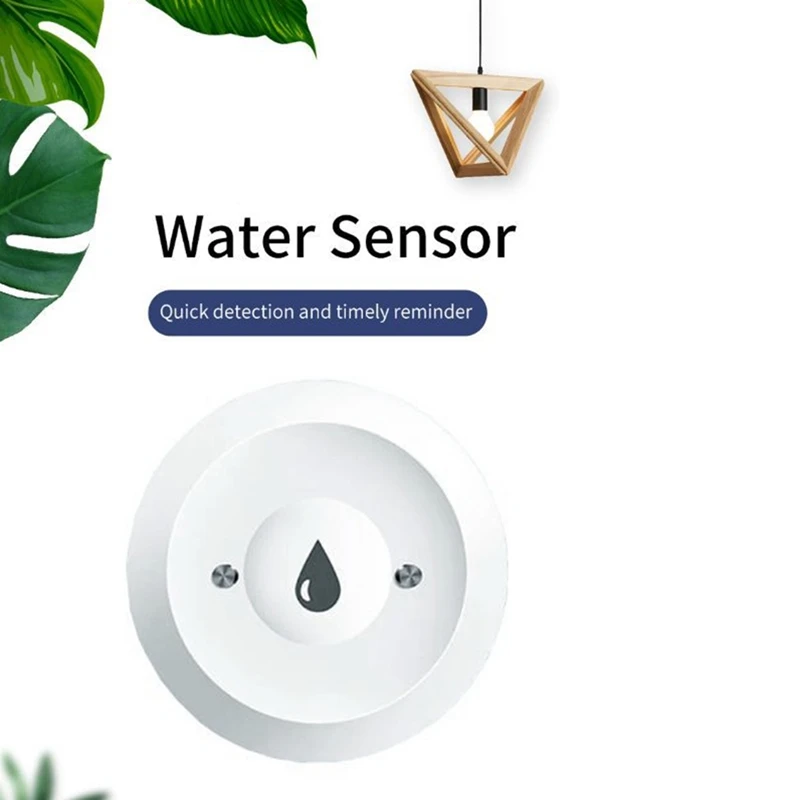 Zigbee TUYA Smart Water Leak Detector Flood Sensor Remote Monitoring Via Tuya Zigbee Gateway  Water Tank Full Alarm