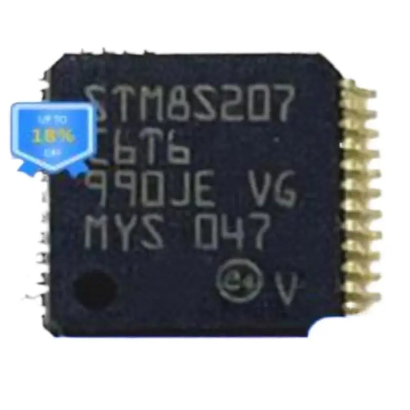 

100% НОВИНКАВысококачественная продукция STM8S207C6T6 STM8S207C6 QFP48 MCU STM8S207C6T6TR