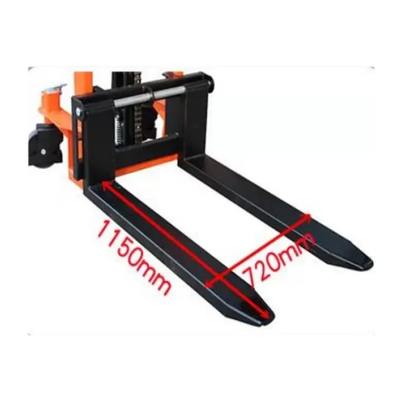 

QHC2016 2 Ton 1.6M Manual Stacker Hand Pallet Truck Hydraulic Lifting Forklift for Material Handling