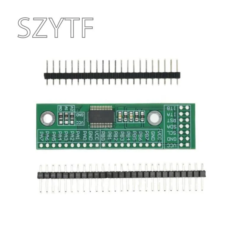 MCP23017 16Bit i/o modulo scheda di espansione Pin PCB IIC I2C interfaccia a convertitore GIPO 25 ma1 per Arduino