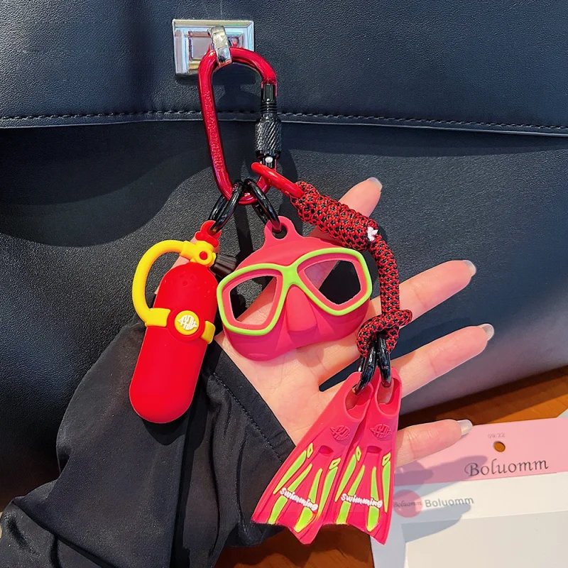 Feet Webbed Diving Keychain Di - Swim Fins recension och pris