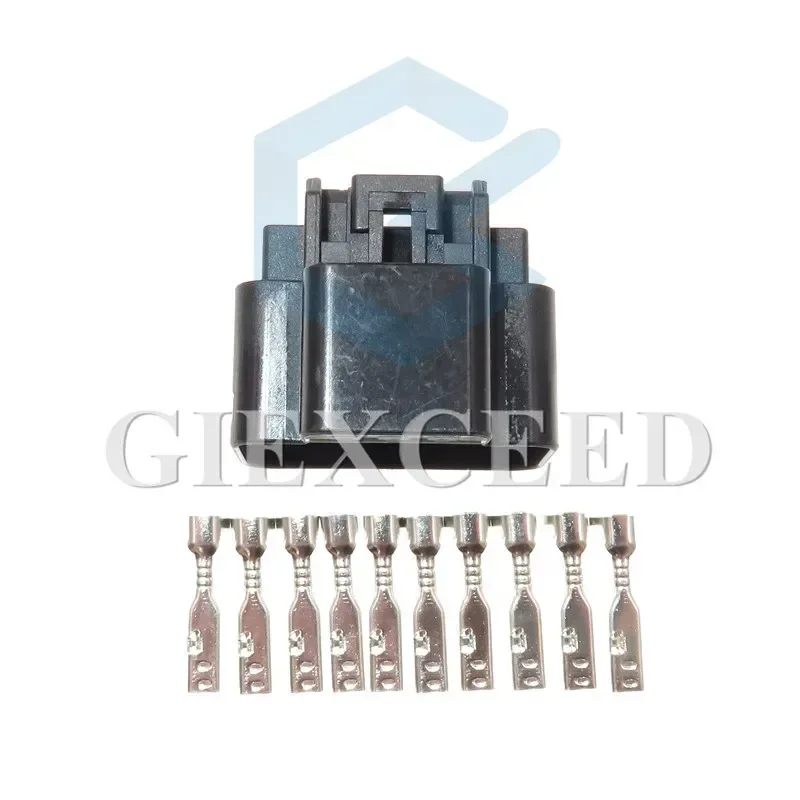 2 Sets 10 Pin 15326931 Auto Connector Automotive Audio Plug AC Assembly Wiring Harness Cable Socket